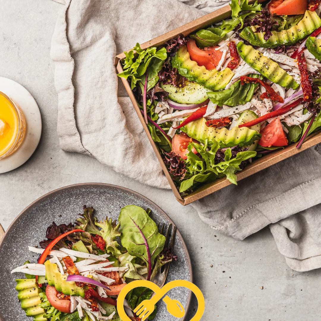 Salade fraicheur à l'avocat et au poulet | Tailles S / M / L / XL