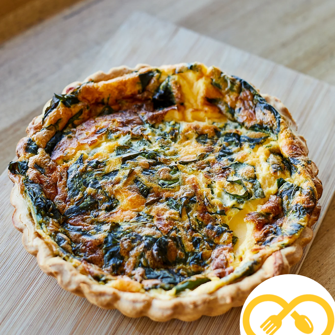 Quiche aux épinards et fromage | L