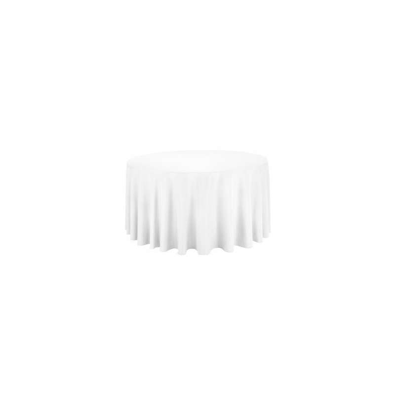 NAPPE RONDE - BLANC 280CM