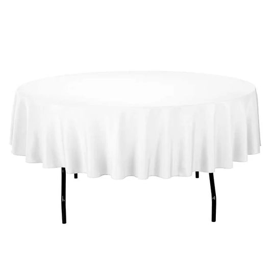 NAPPE RONDE - BLANC 240CM