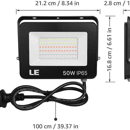 PROJECTEUR LED SALLE - 50 WATTS IP65