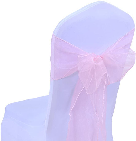 NOEUD ORGANZA - ROSE