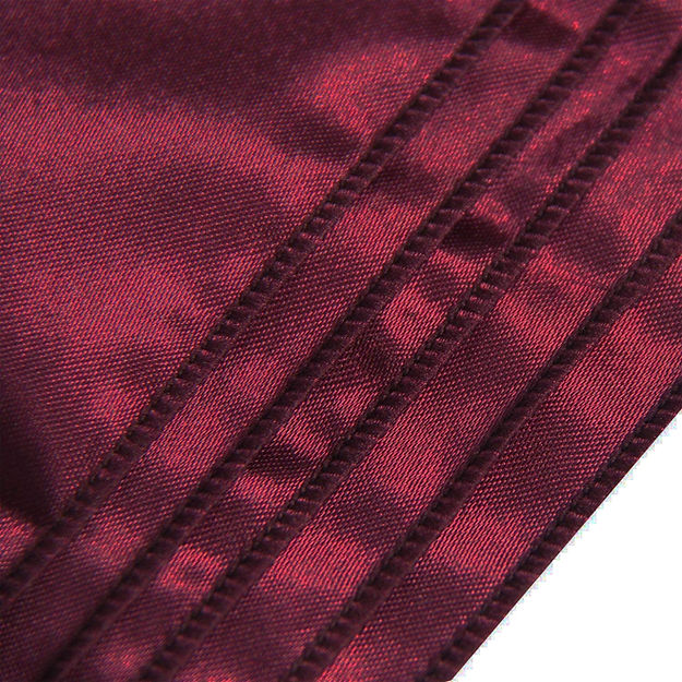 NOEUD SATIN - ROUGE BORDEAUX